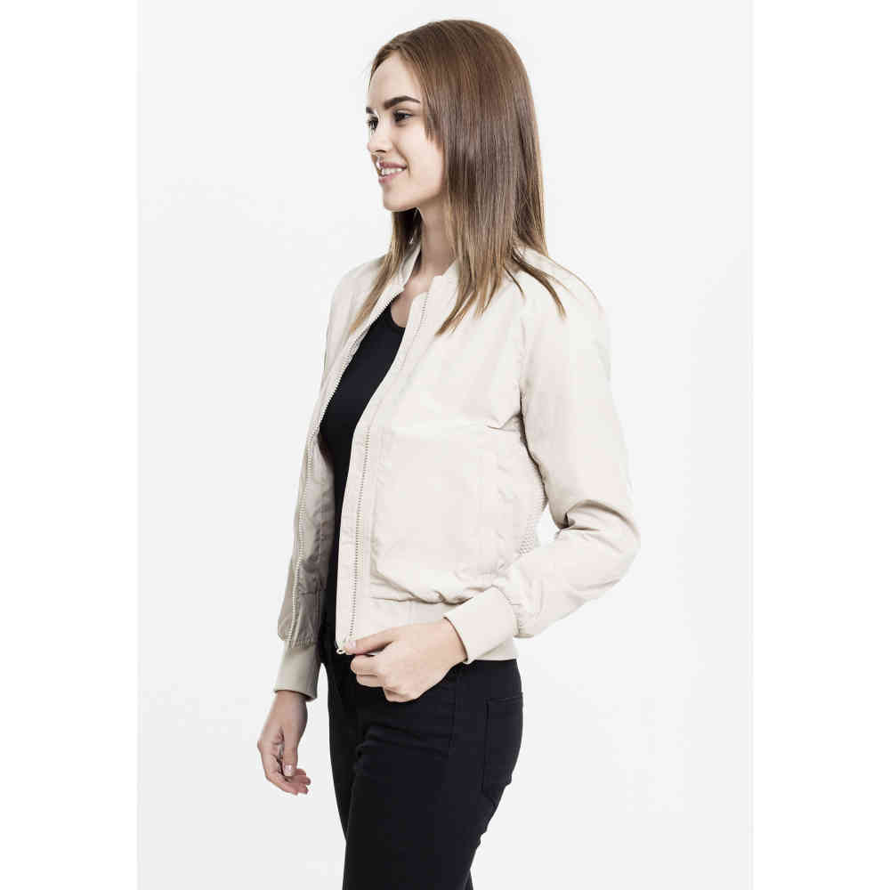 Urban Classics - Light Bomberjacke - Creme